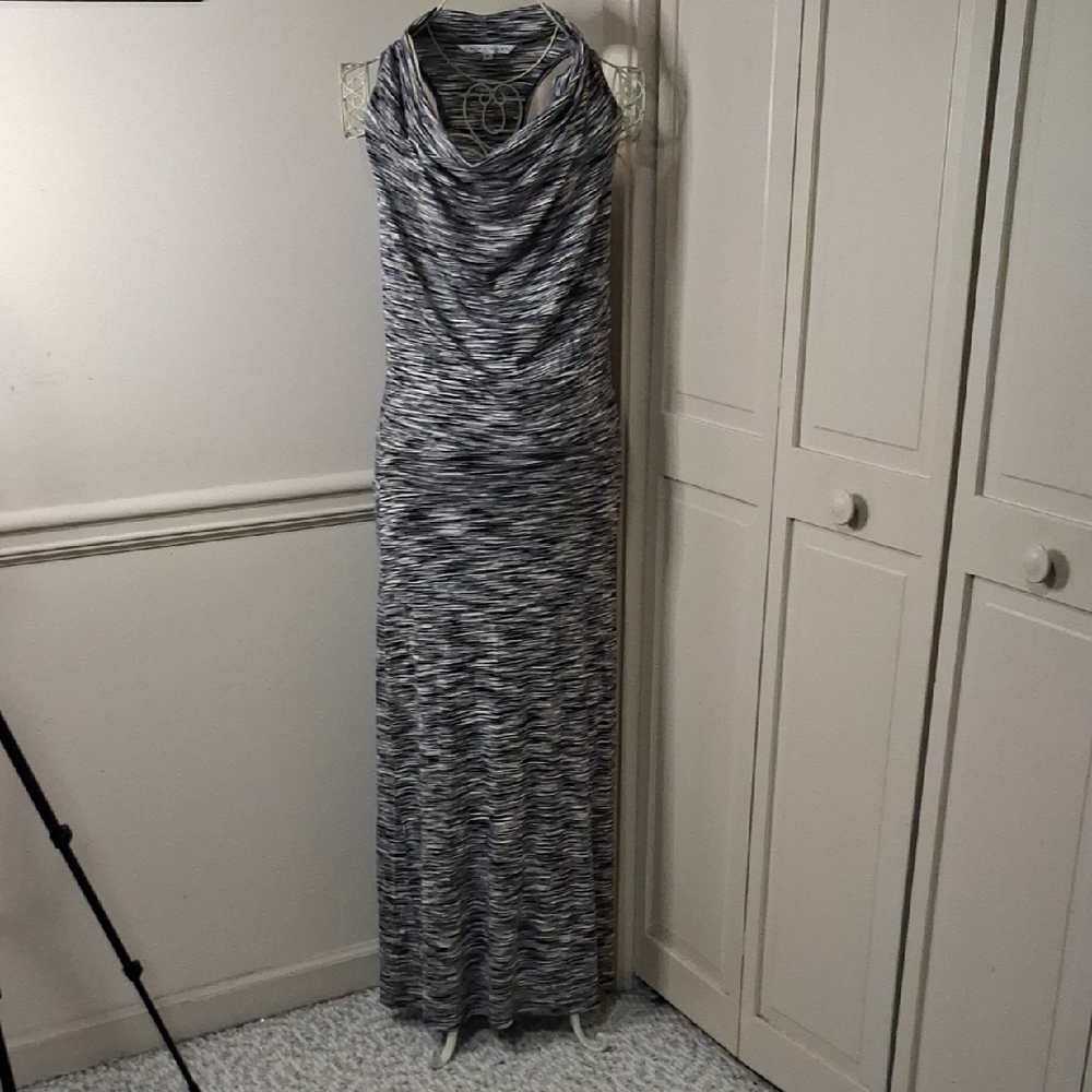 Trina Turk Black and White Maxi Dress